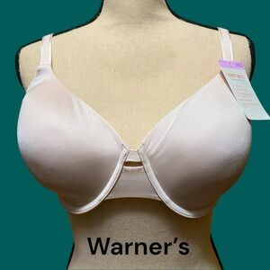 Warner’s-NWT 36D “all you need” lightly lined underwire, nude. New w/ tags!